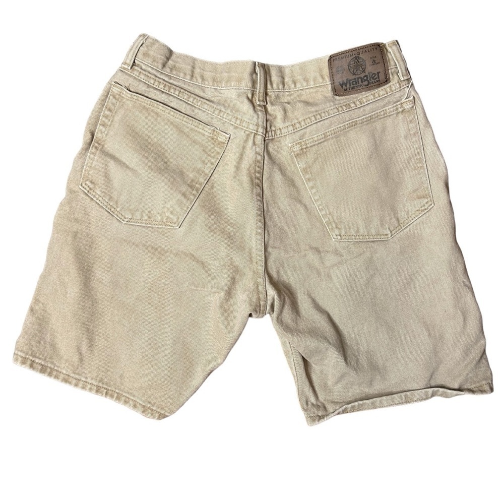 Vintage Wrangler Made in USA Tan Jean Shorts